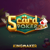 5 Card Poker airon cards game